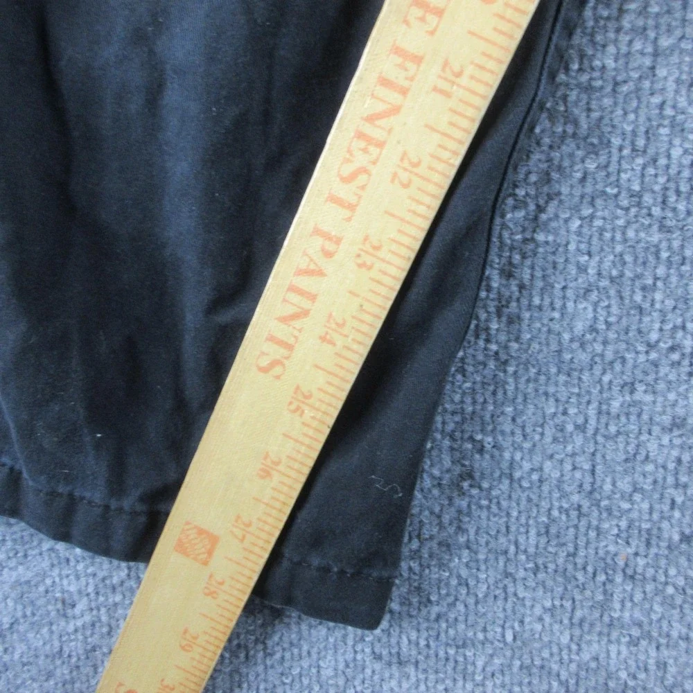 YoungLA Cargo Pants Mens 32x28 Black Cotton Canvas Workwear Pockets Casual - Picture 7 of 9